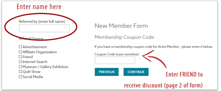 Friend Discount Entry