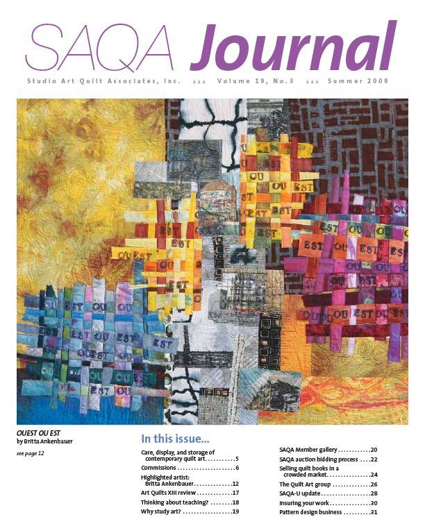 SAQA Journal 2009 Vol. 19 No. 3