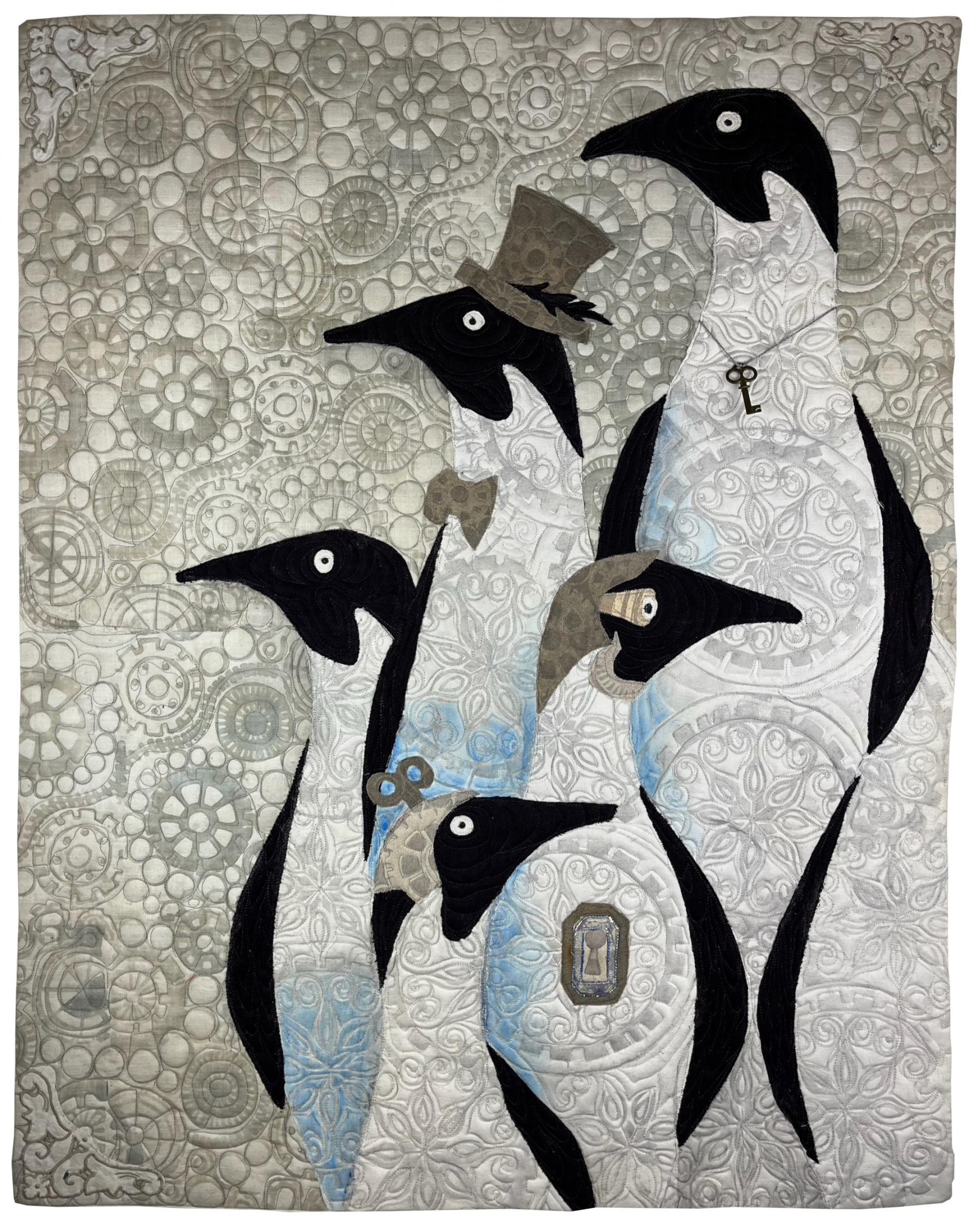  Jeannie Palmer Moore - A Waddle of Penguins