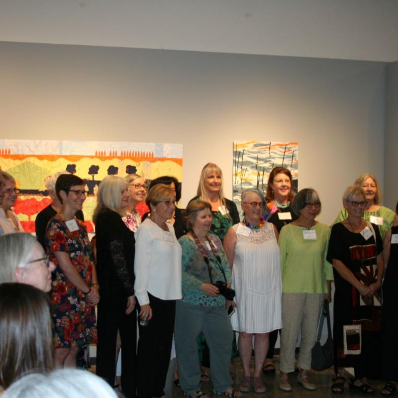 Artist Opening of Connecting to Our Natural Worlds, October 2019, Sonoran Desert Museum, Tucson, AZ
