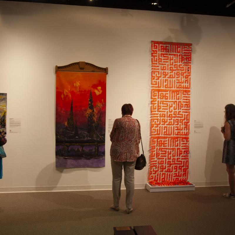 On Display at Ruth Funk Center for Textile Arts (Credit: Blueprint Productions)