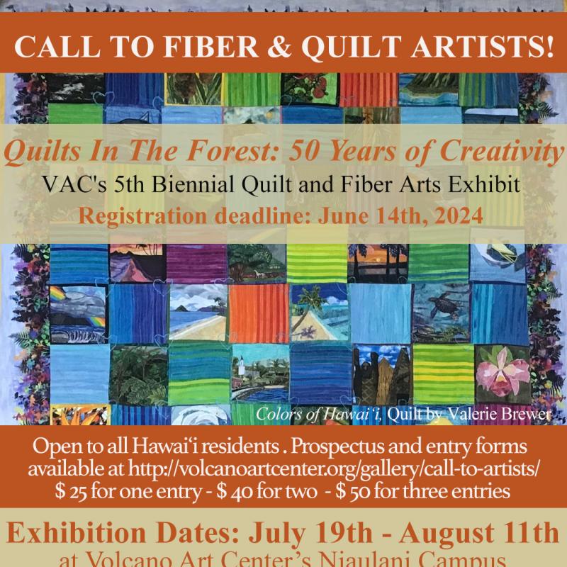 Quilts in the Forest – 50 Years of Creativity