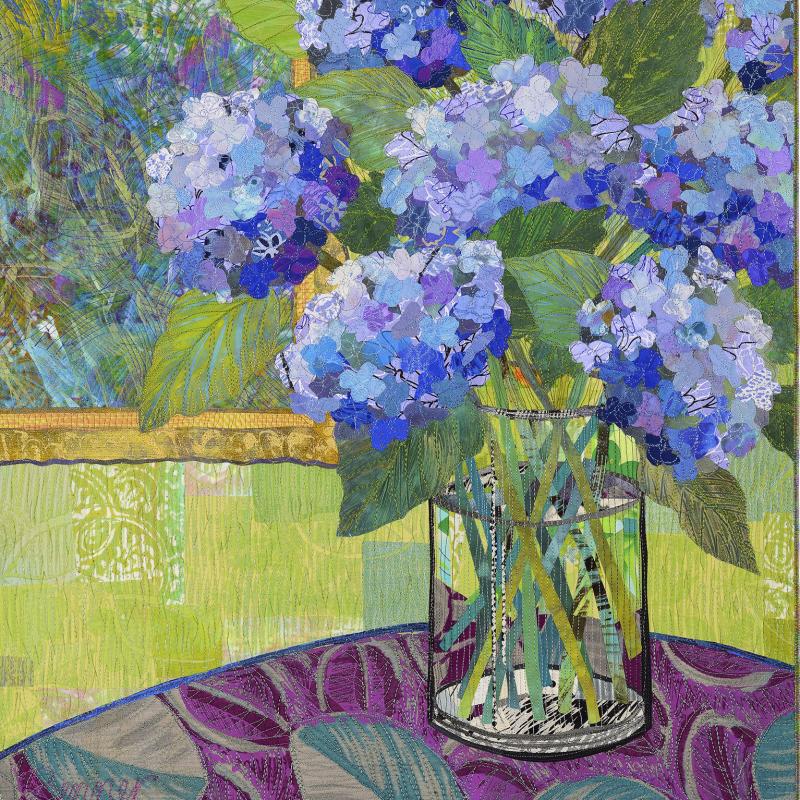 Sue Benner - Famous and Not So Famous Flowers #10: Dana's Hydrangeas