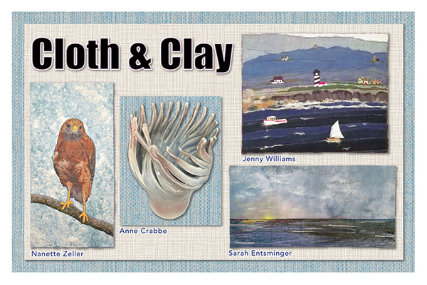 Cloth & Clay postcard