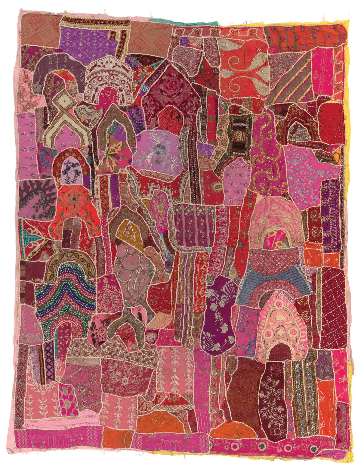 Rajasthani tourist quilt, now in the collection of the International Quilt Museum