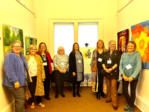 Opening Artist Receiption for "Let the Sun Shine In!" Exhibition - Virginia Quilt Museum