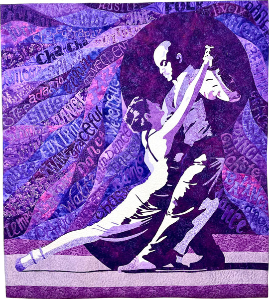 May I Have This Dance 54.5" by 49" 2024