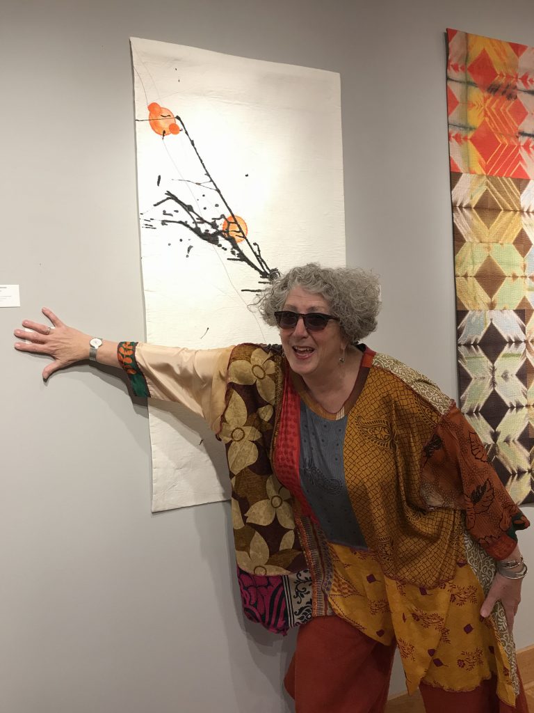 Sherri McCauley at Art Quilt Elements 2018
