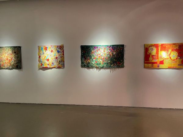 Tiziana Tateo - Echoes of Nature, Flowers Romance, Garden of Eden, Fiori in Fuga (exhibition of art quilts)
