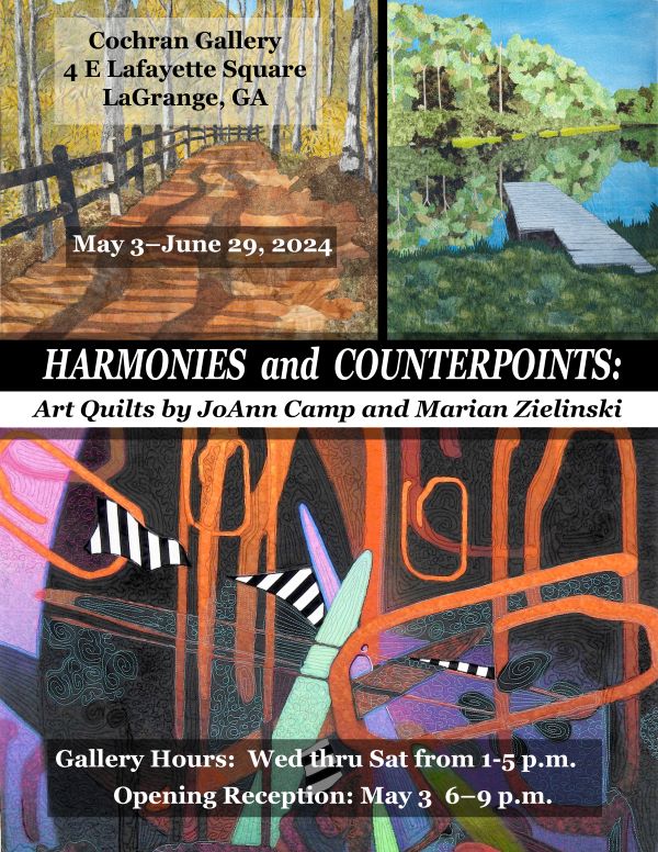 Artwork by JoAnn Camp and Marian Zielinski