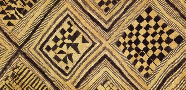 Man’s status cloth (detail), West Central Africa, Bushong people, early 20th century. The Textile Museum Collection 24.2. Acquired by George Hewitt Myers in 1933.