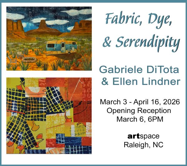 Gabriele DiTota & Ellen Lindner Parallel Lives & Easily Distracted (event flyer)