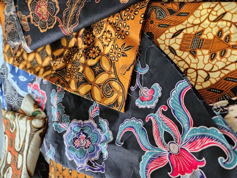 Sample of fabric that was sent out