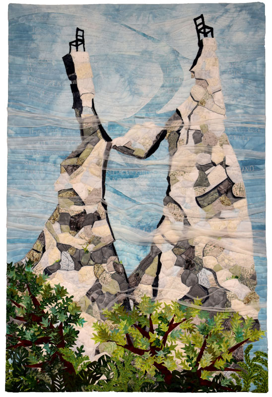 Miles Apart. 24” x 36” 2019