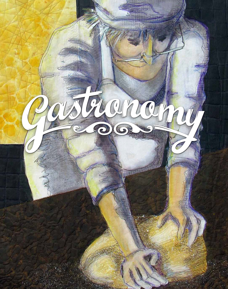 Gastronomy Catalog Cover: Artwork by Bobbie Baugh