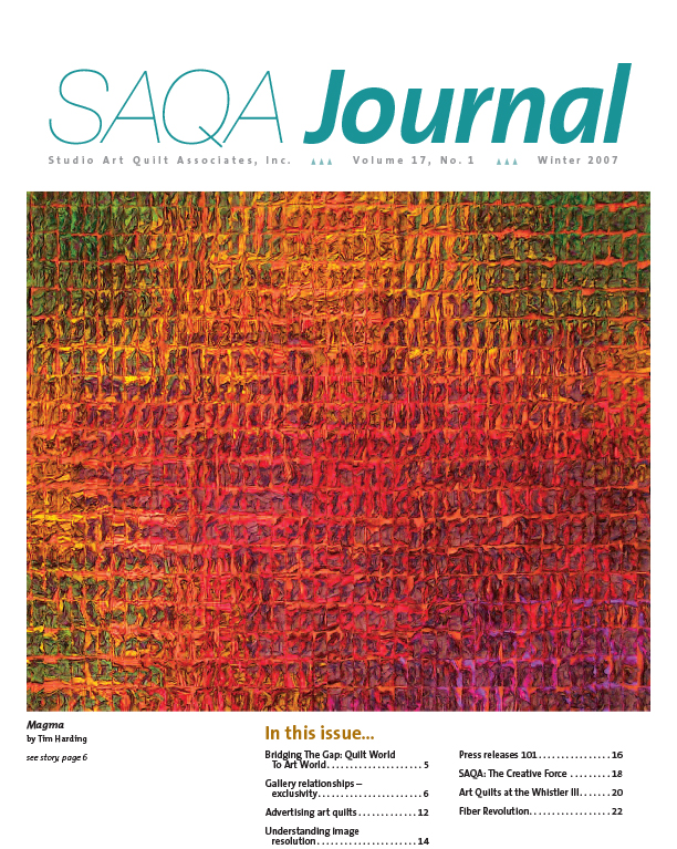 SAQA Journal 2007 Vol. 17 No. 1