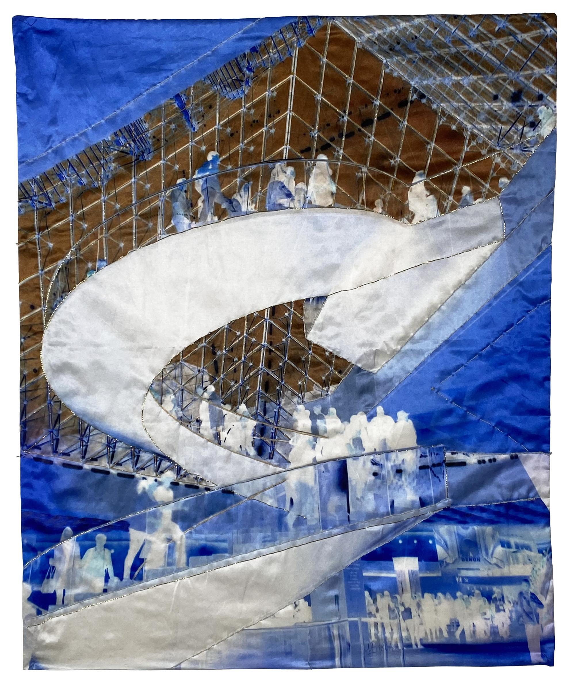  Maria  Billings - Under the Pyramid in the Louvre Paris