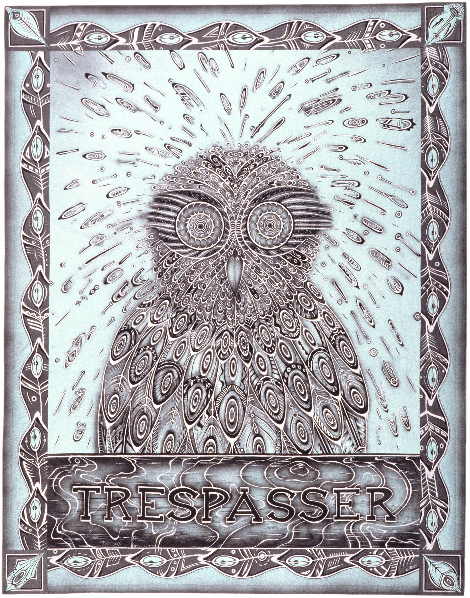Linda MacDonald - Spotted Owl vs. Chainsaw:  Trespasser