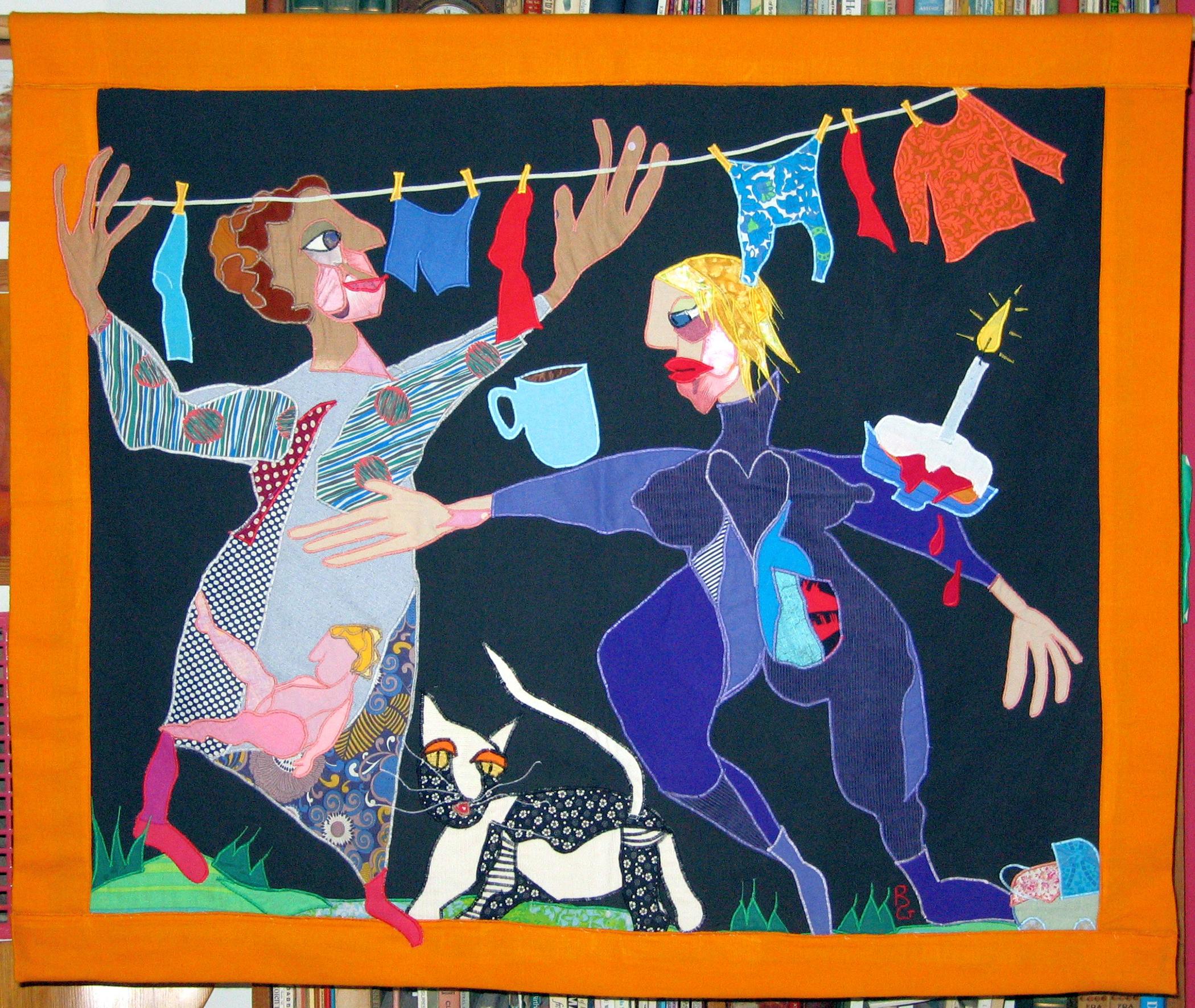 Bodil Gardner - Washing line