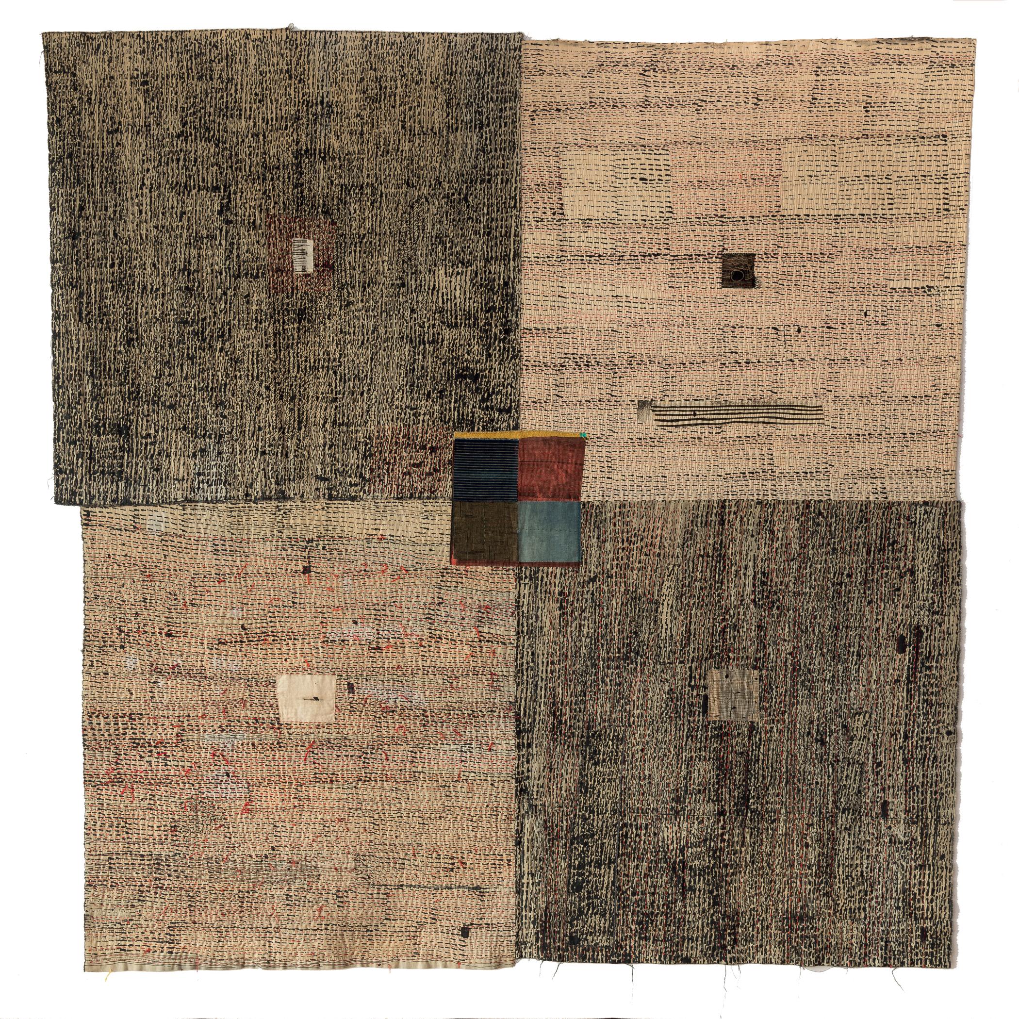 Dorothy Caldwell - Four Patch: Hay/ Wheat/ Rye/ Barley