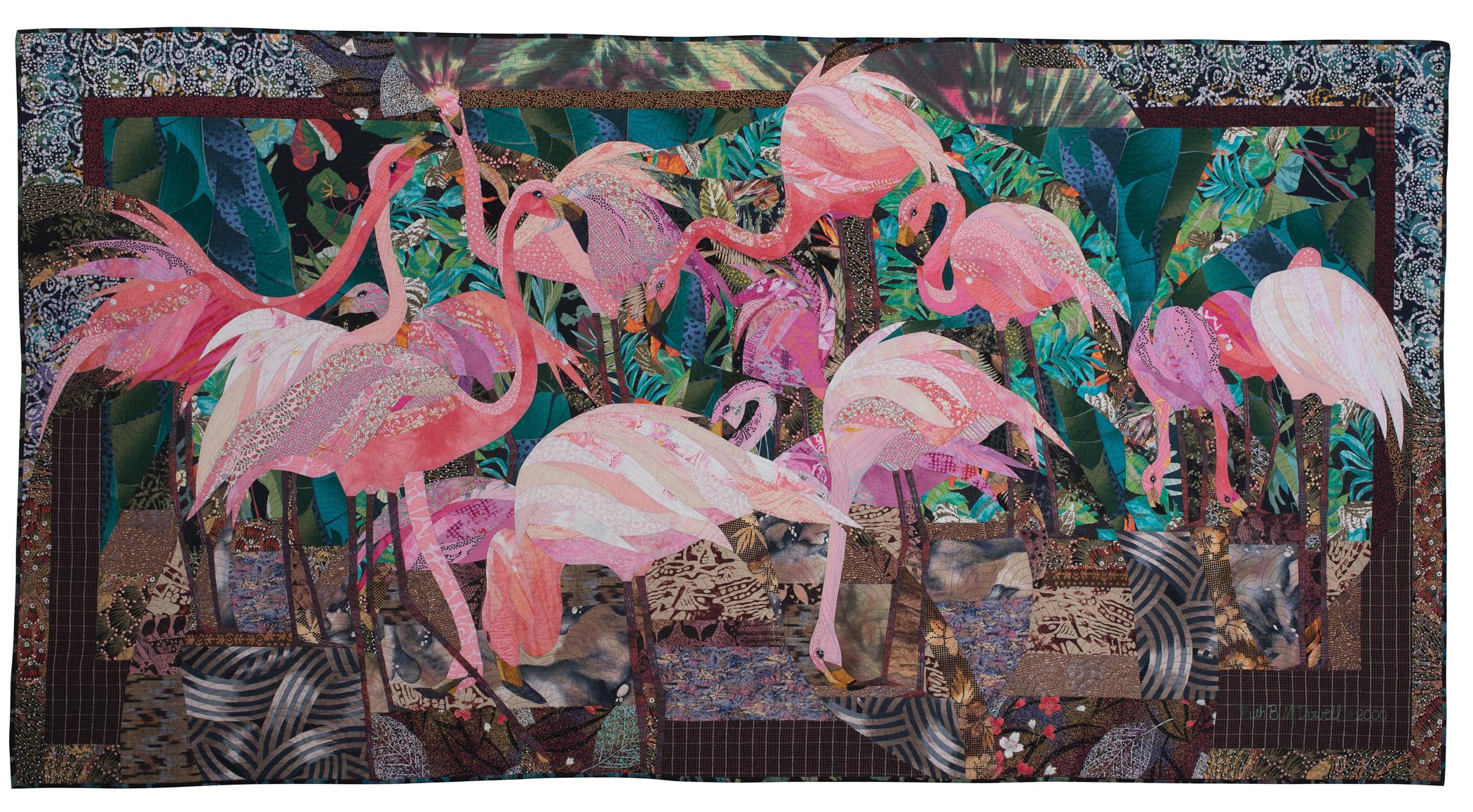 Ruth McDowell - Rash of Flamingos