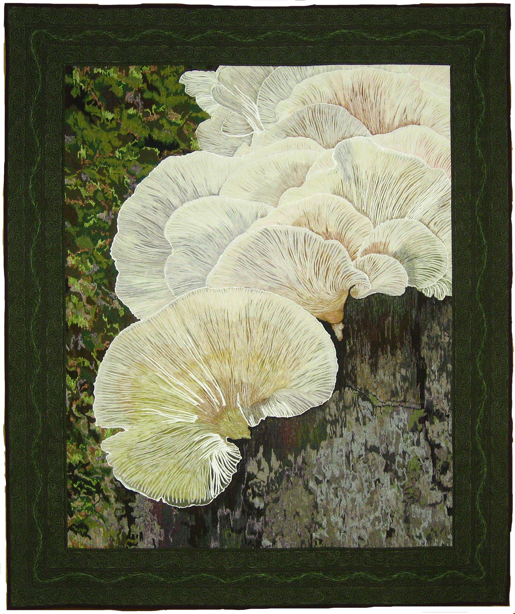 Diane Powers-Harris - Oyster Mushrooms - Earthy Elegance