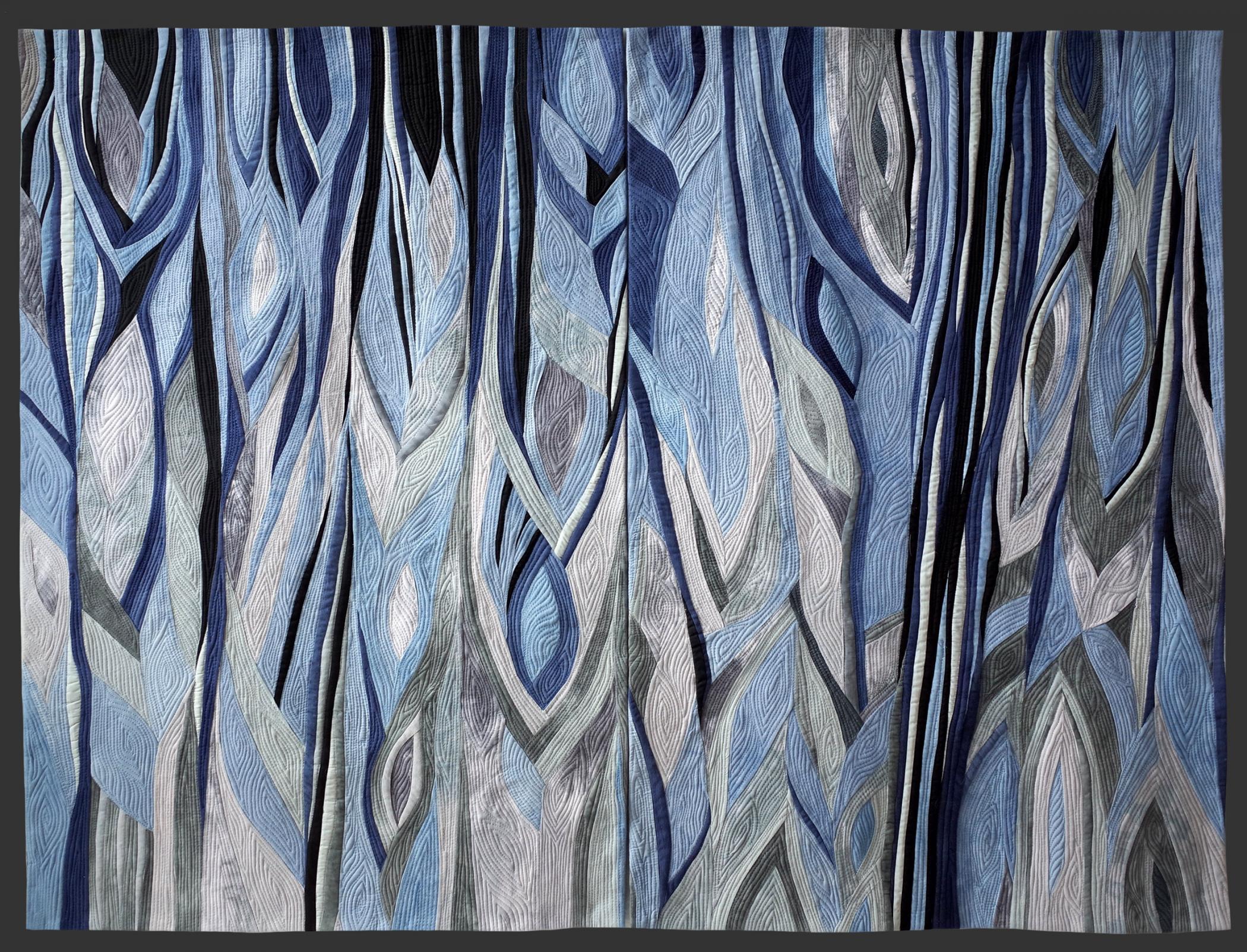 Maryte Collard - Symphony of Water, diptych