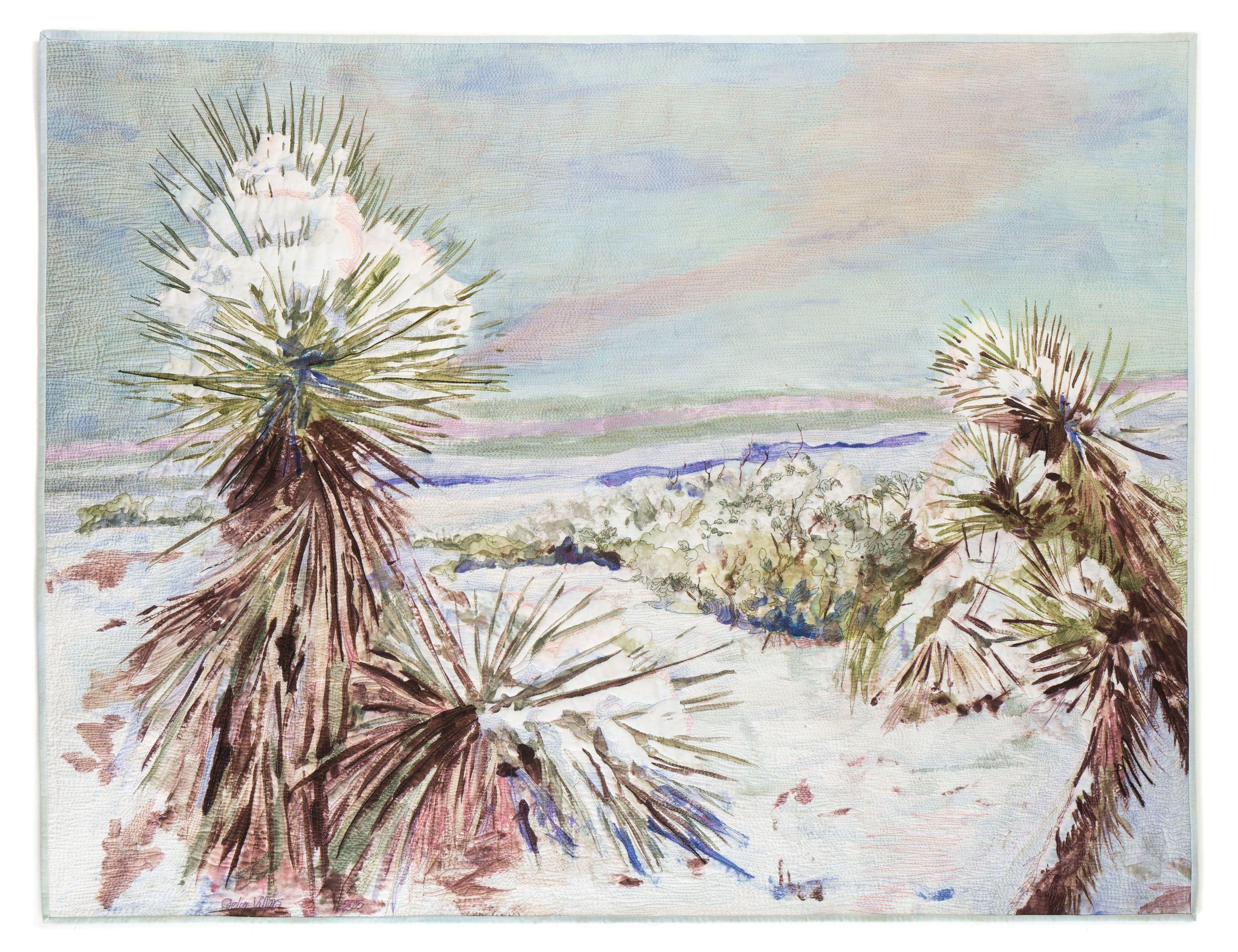 Carolyn  Villars - Snow in the Desert