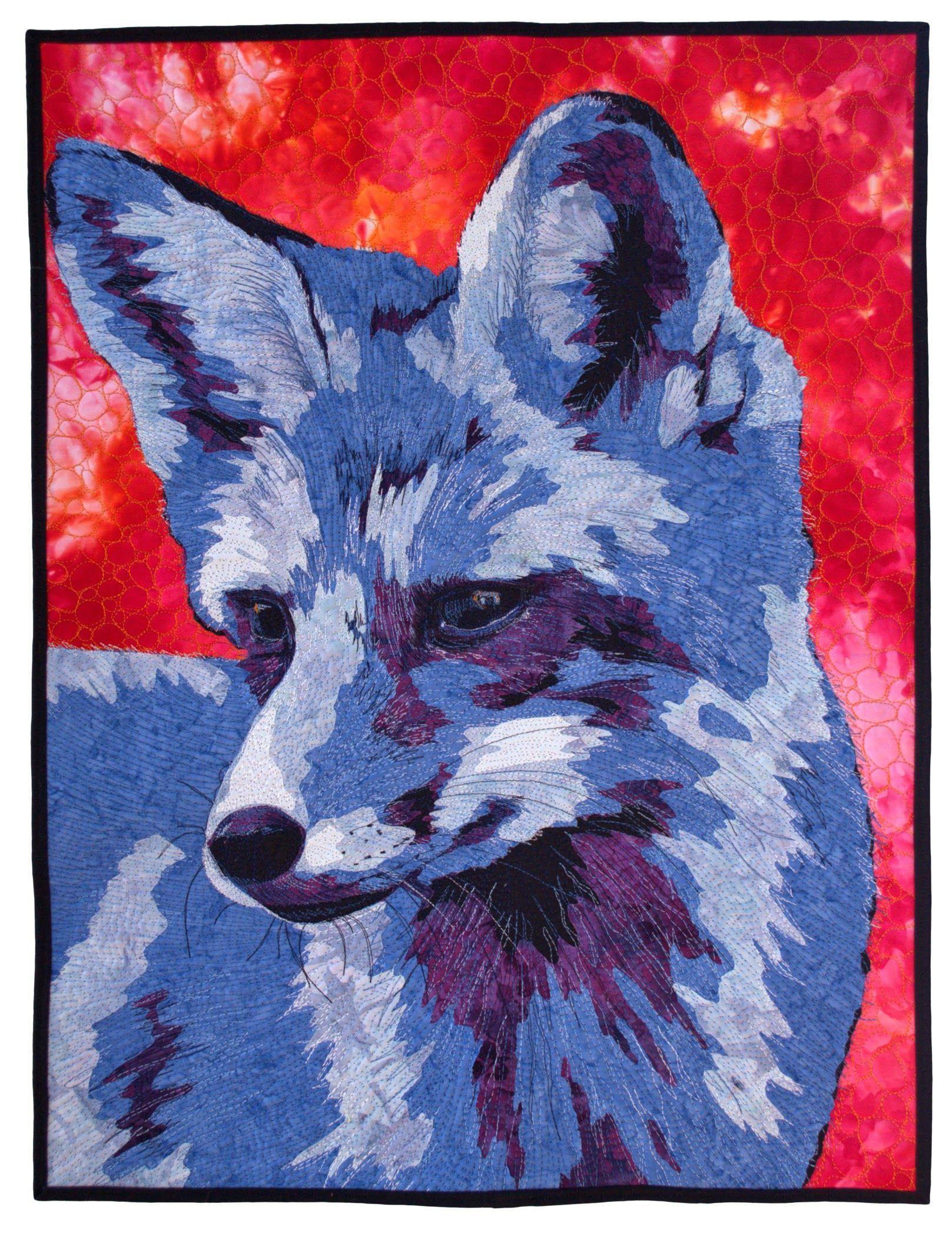 Kate  Themel - Red Fox, Blue Fox