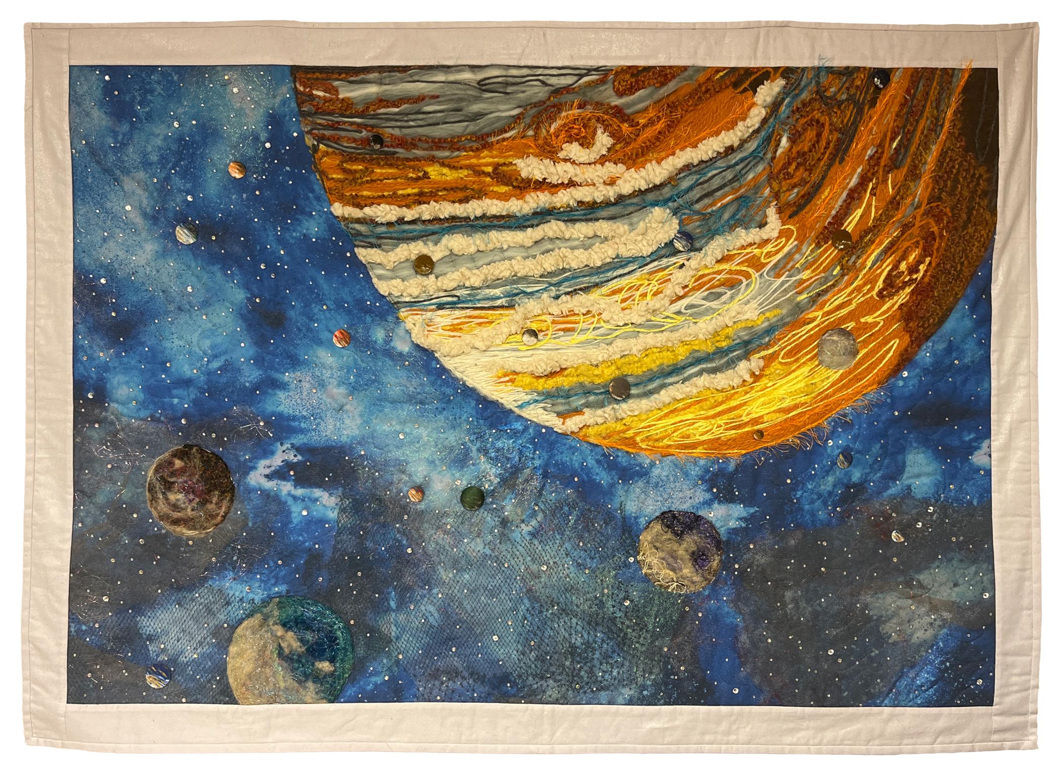 Joan M. Huffman - Postcard from Space, The Largest Planet