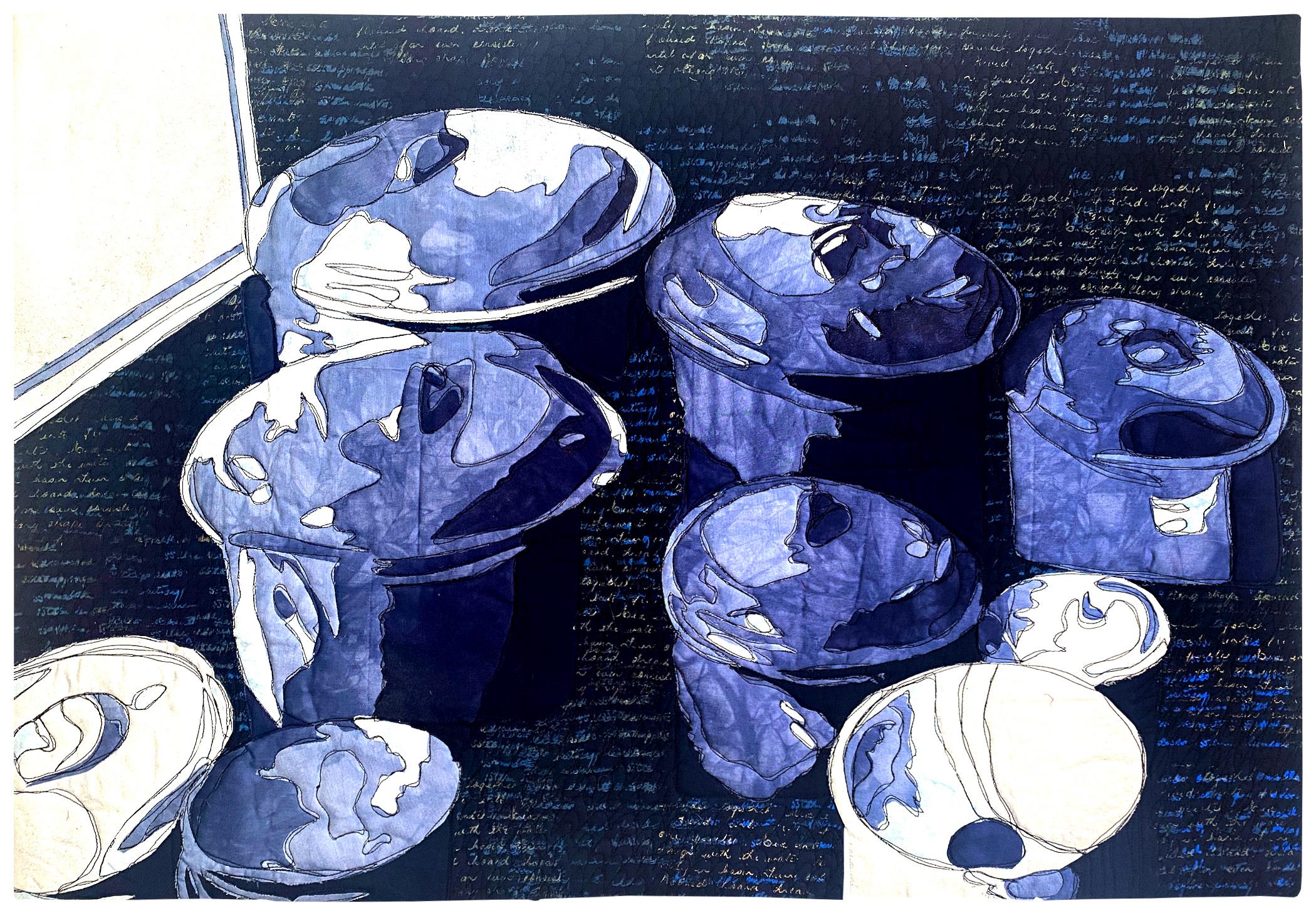 Lisa  Walton - Blue Pots