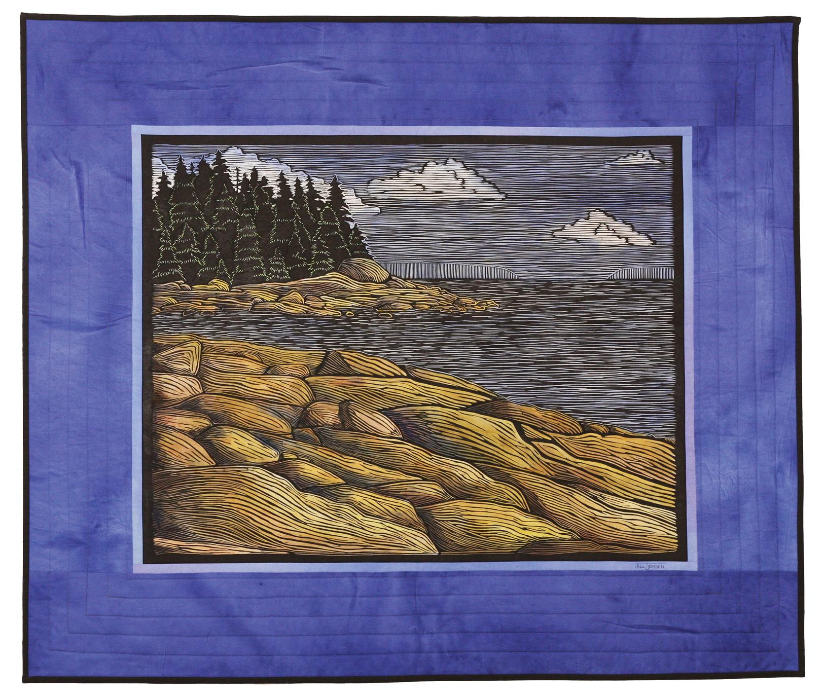 Jill Jensen - Coastal Rocks