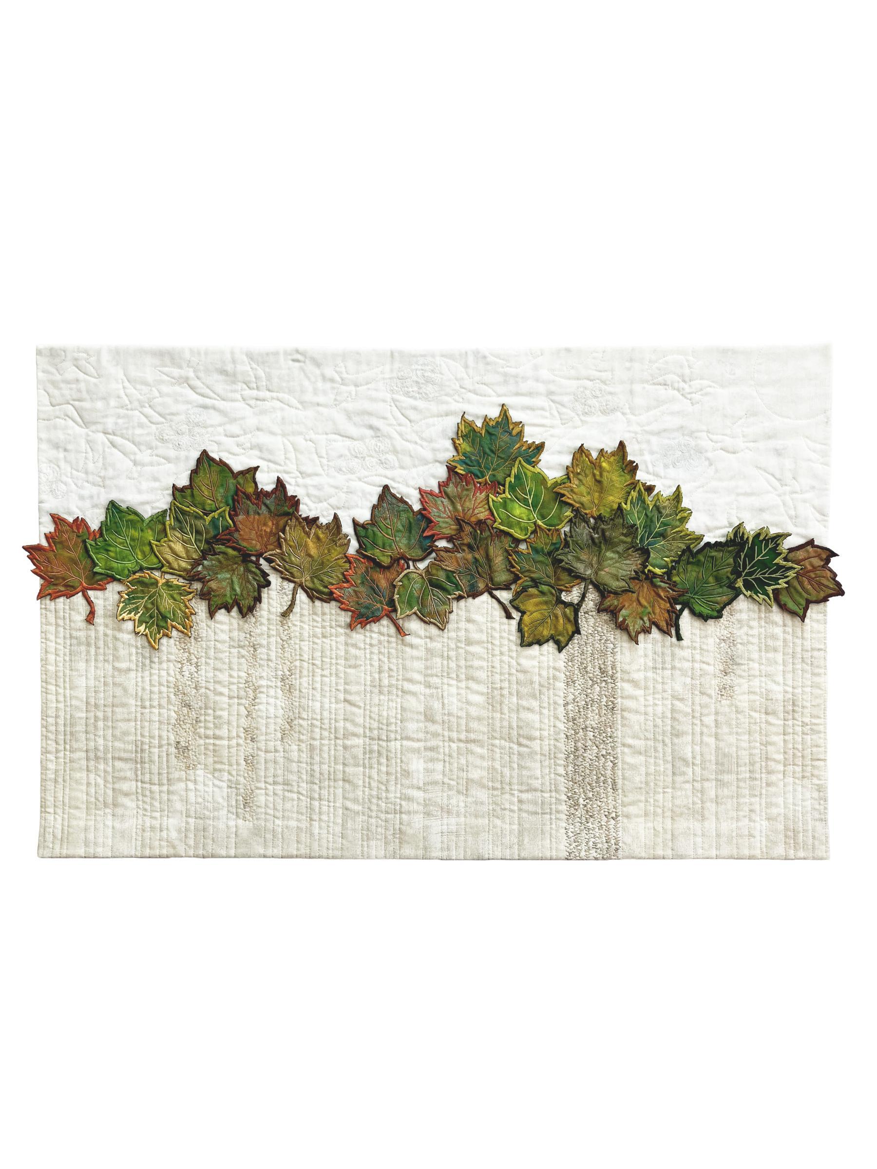Diane  Paquin Provost - Tapisserie de Feuilles d’Erable (Tapestry of Maple Leaves) 