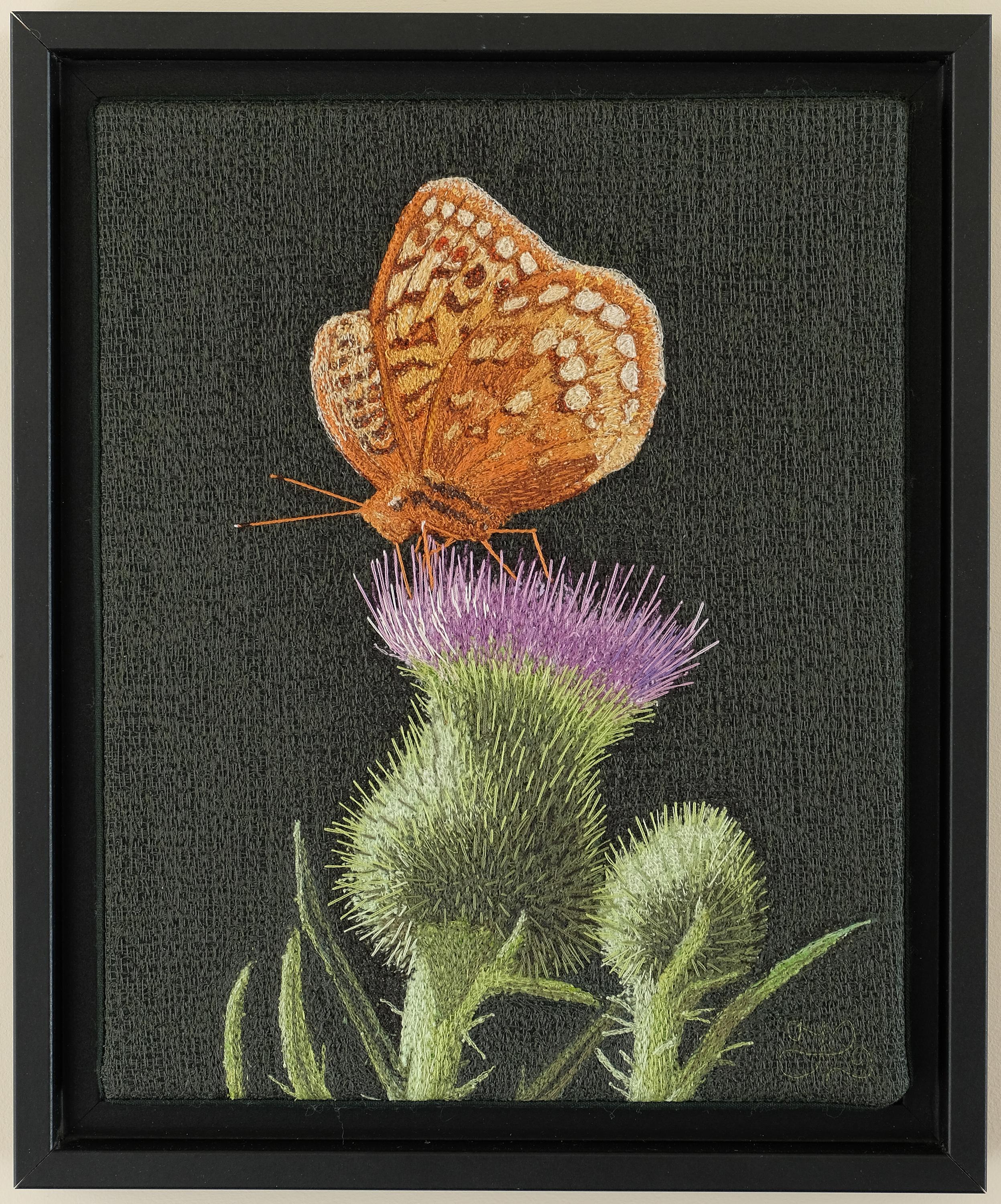 Tracey  Lawko - Fritillary and Thistle
