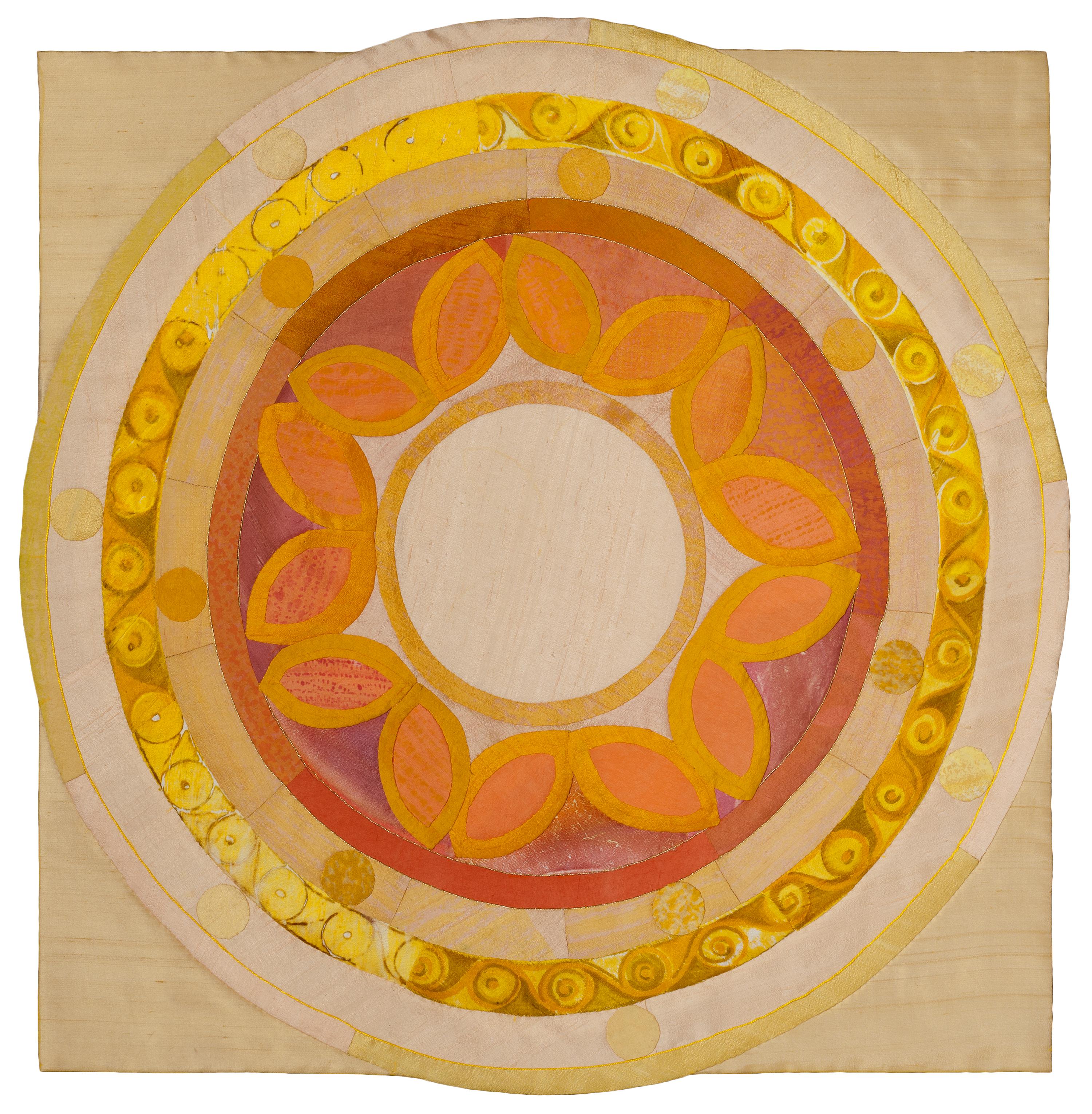 Nancy  Whittington - Mosaic Mandala A Harmony of Contrasts