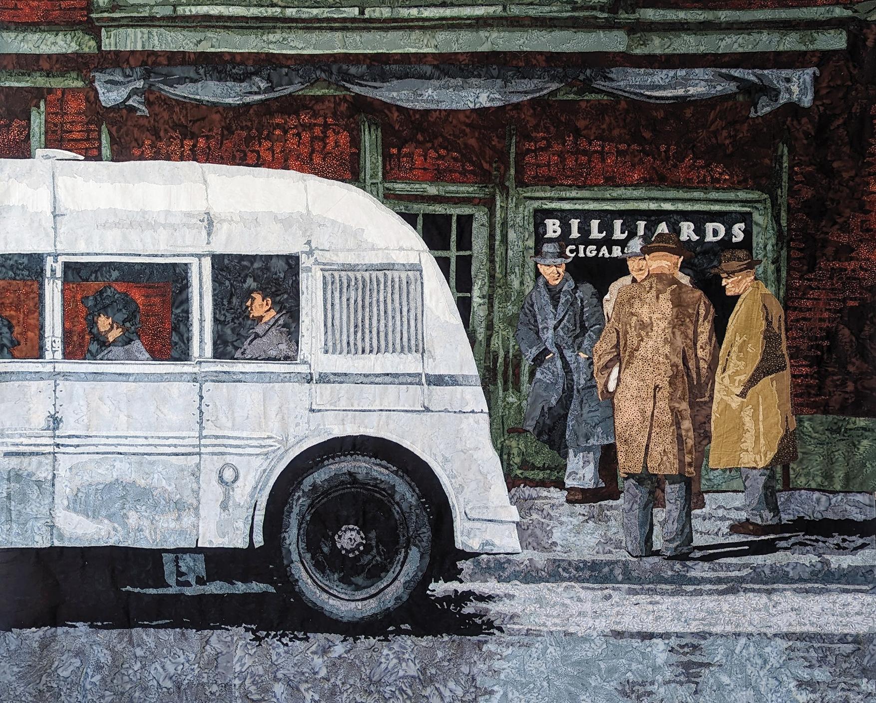 Maggie Dillon - Mill Town Bus Stop