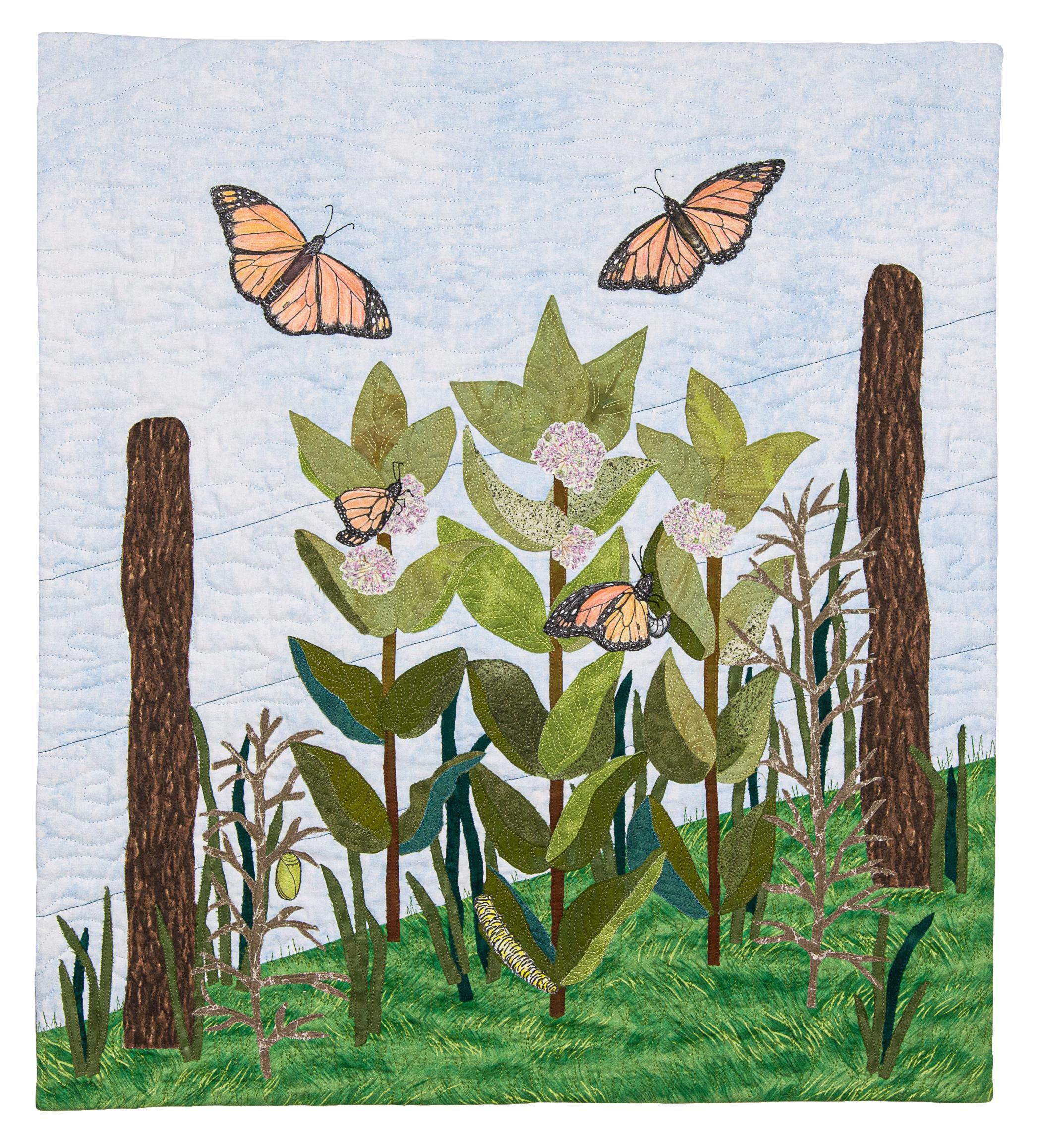  Lori W Kruse - Symbiosis - Monarchs & Milkweed