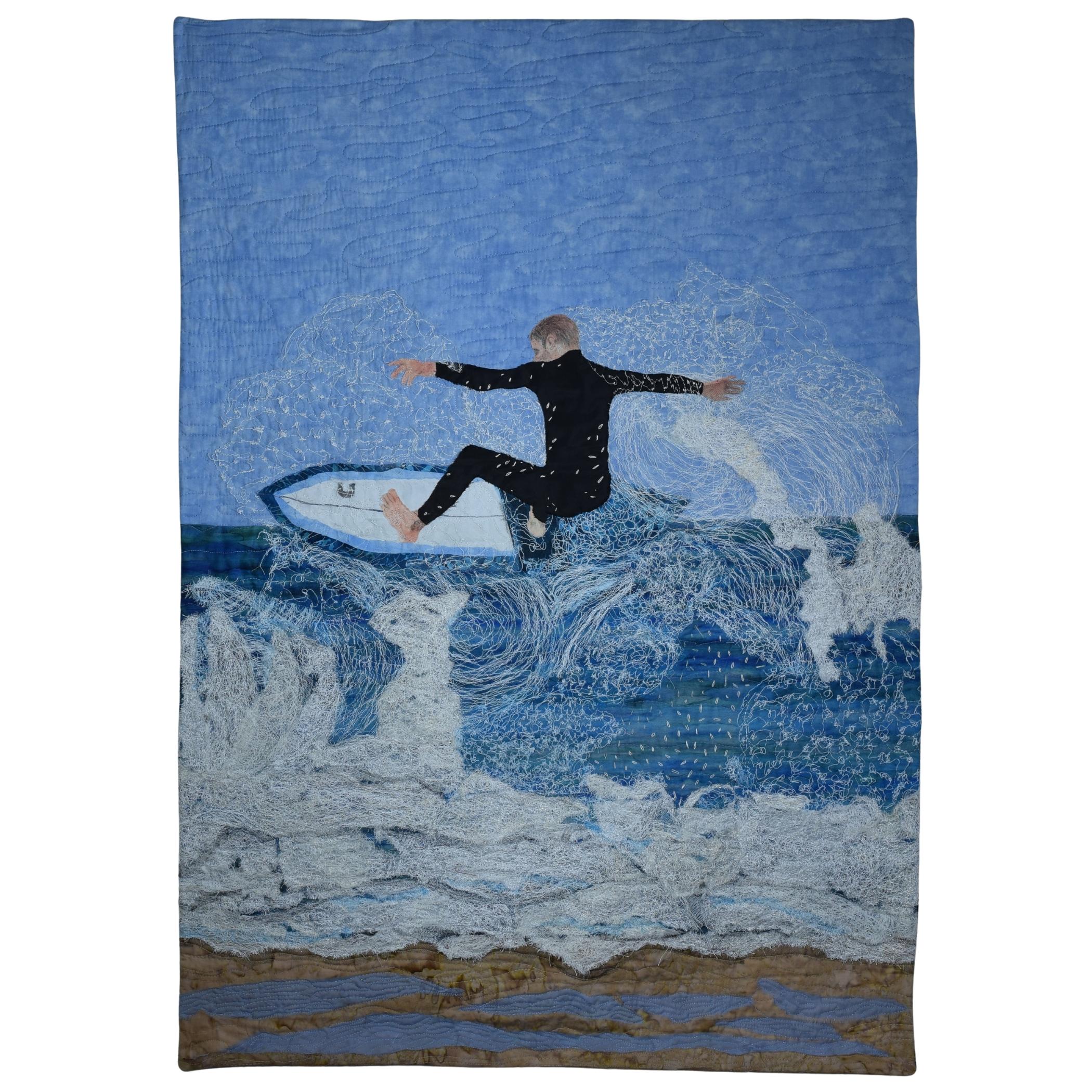 Rivka  Hamdani - Riding the waves