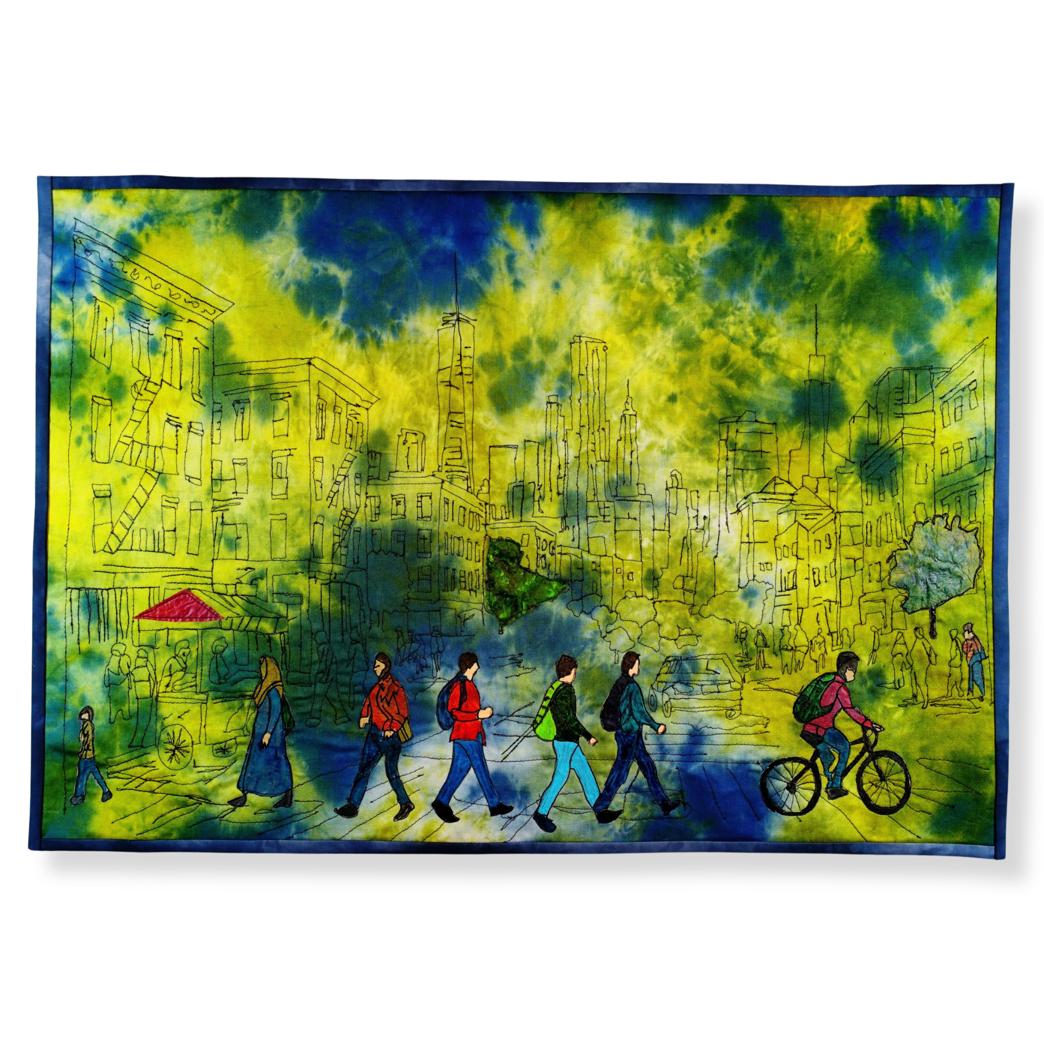  Mary  Schliestedt - Bustling activity in the city
