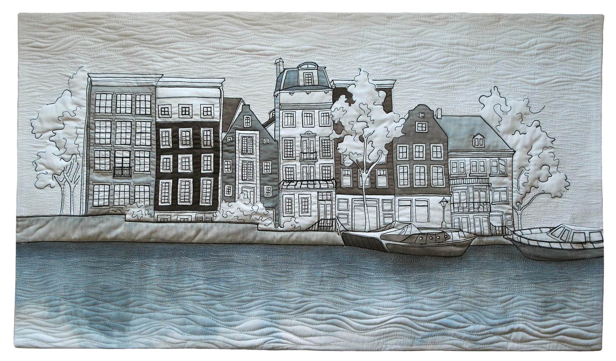 Donna Deaver - View From the Water - Amsterdam