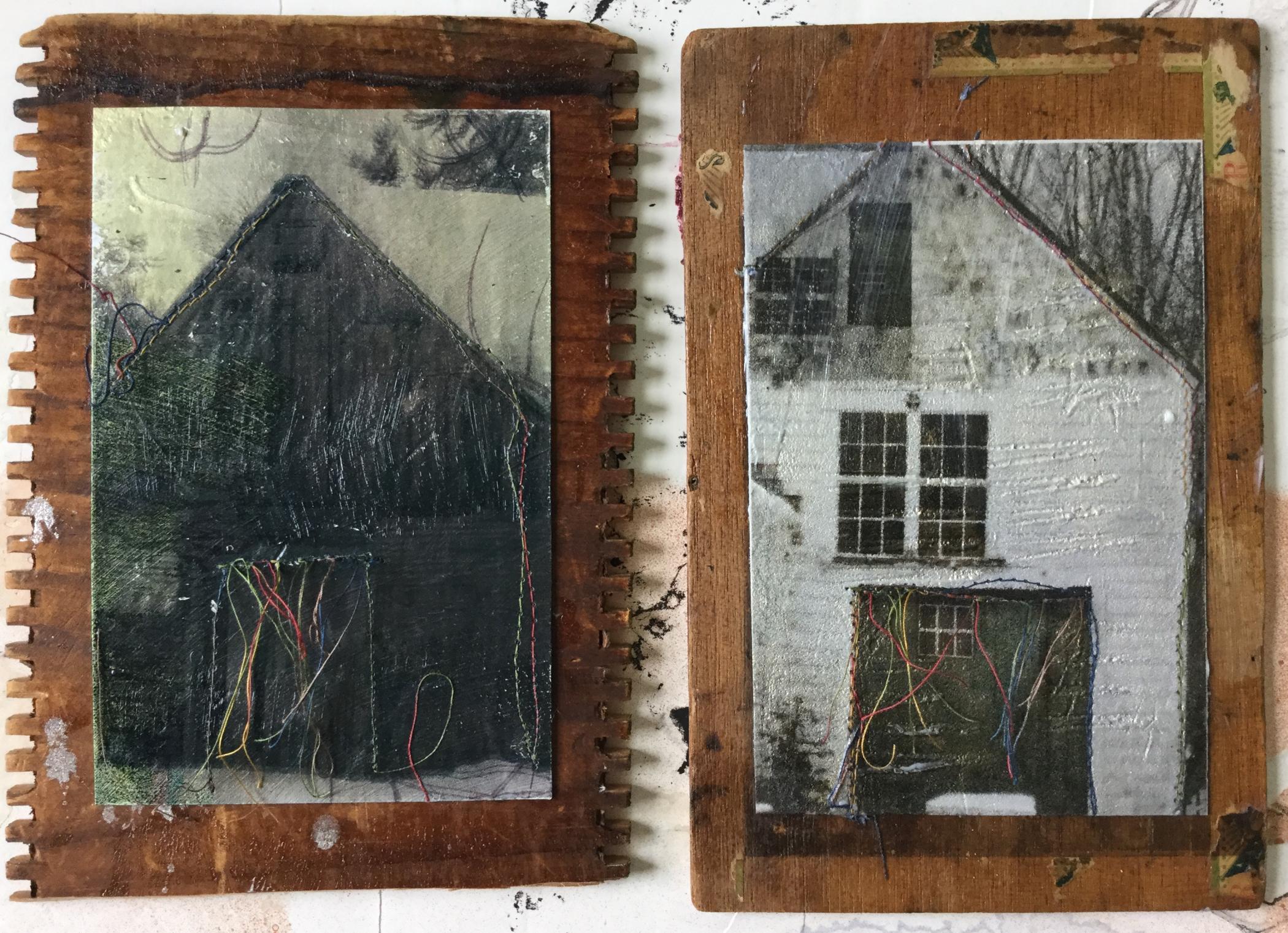  Wen  Redmond - 'Door and Window Diptych'