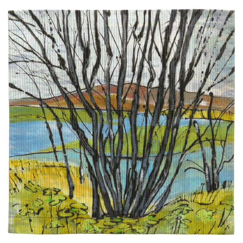 Judy Hooworth - Winter Sketch: Lake Eraring
