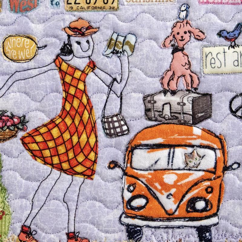  Kathryn  Pellman - Route 66 Cactus Landscape