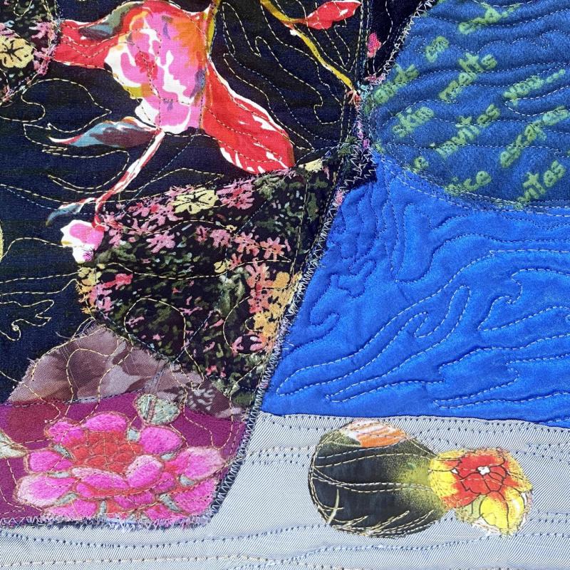 Nana  Barkalaia - Blue Still Life