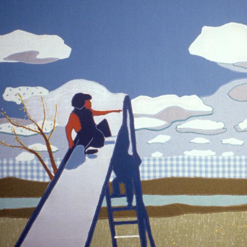 Joan Sowada - Girl on the Slide
