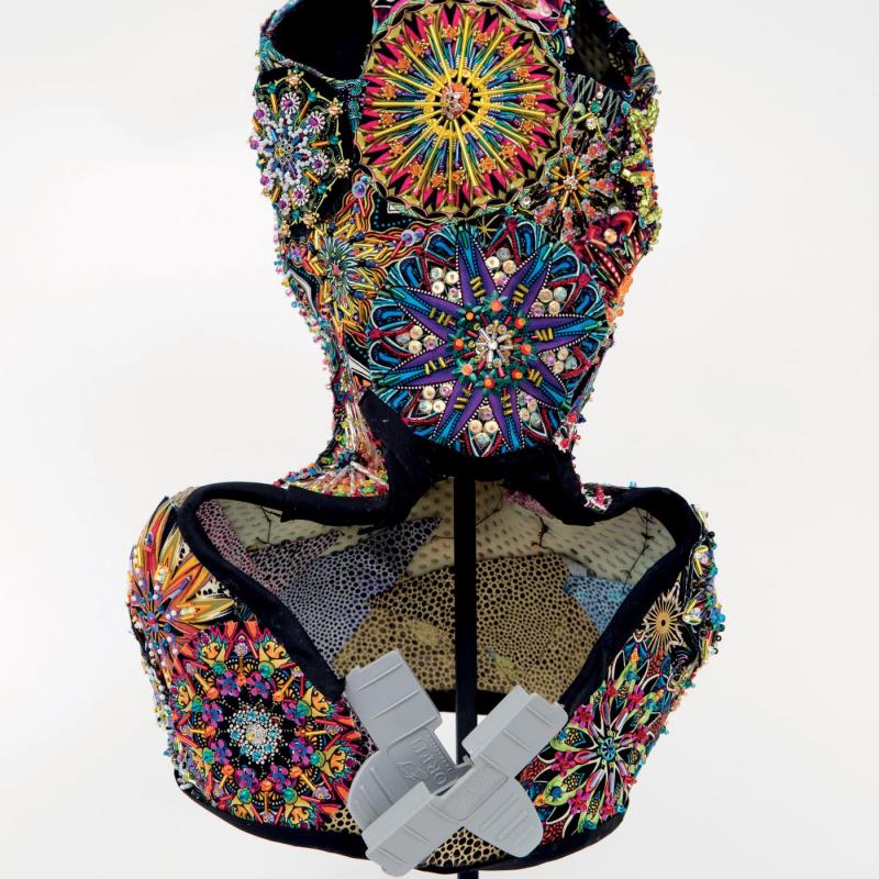 Paula Nadelstern - Kaleidoscopic XL: Her Self / A Radiation Mask (reverse)