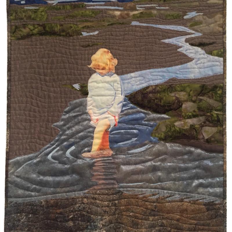 Sue Garmston - Lucy at the Beach