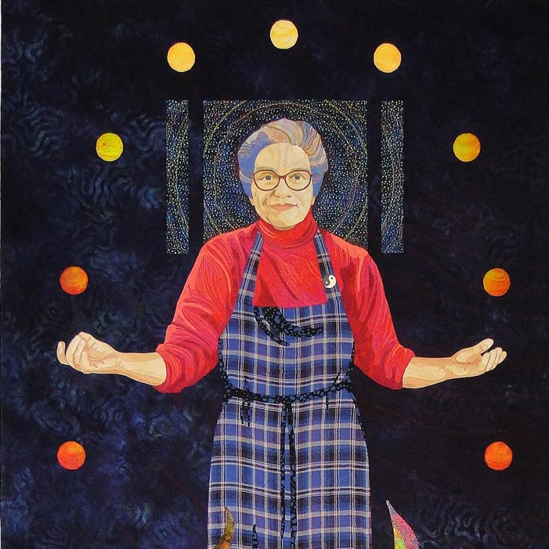 Julie Duschack - Mother Earth, a Combination of Mother Mary, Quan Yin, and Mom