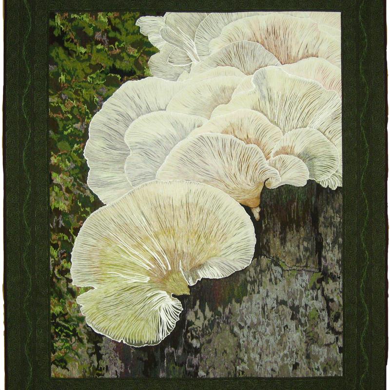Diane Powers-Harris - Oyster Mushrooms - Earthy Elegance