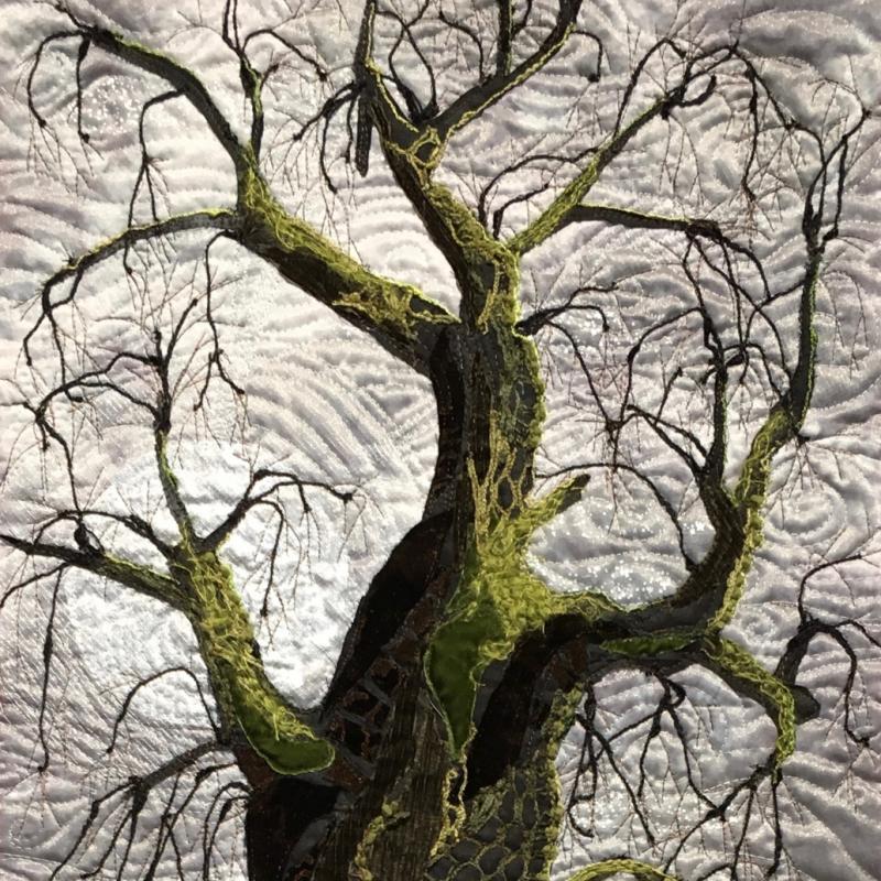 Laura Fogg - Winter Sky with Oak Tree